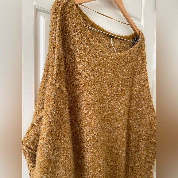 🎄Free People Moira Sweater | Honeycomb | M - Picture 5 of 9